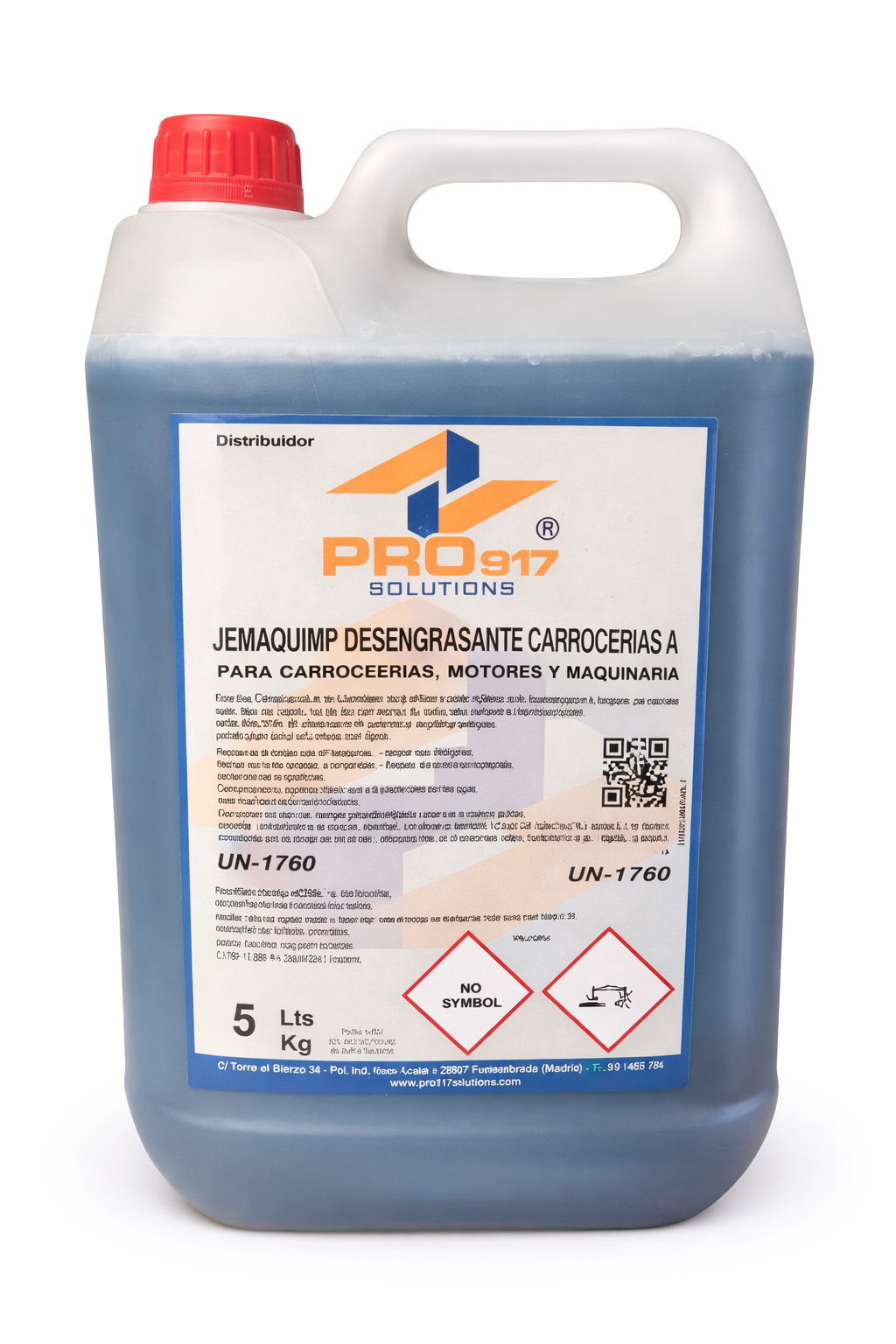 Desengrasante carrocerias, motores y maquinaria 5L