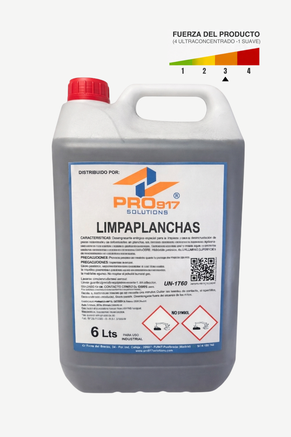 Desengrasante limpia planchas 5L - Imagen 2