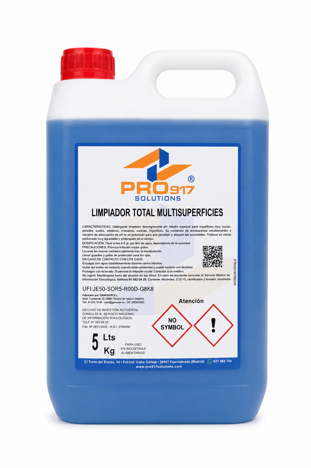 Limpiador total multisuperficies 5L