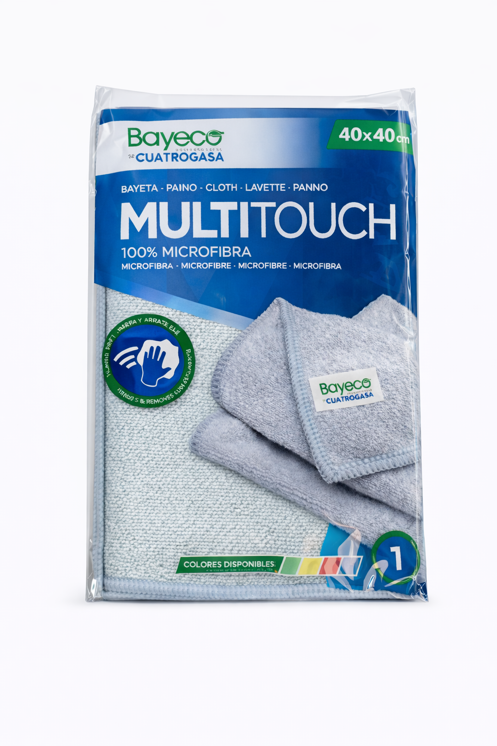 Bayeta microfibra Multitouch 40x40