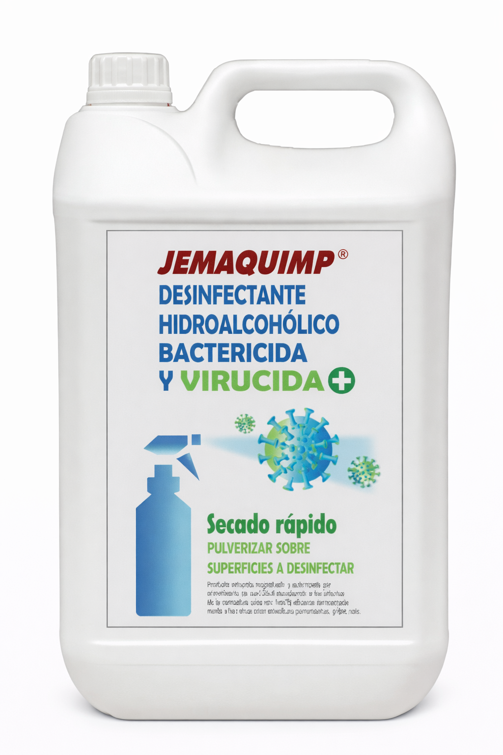 Solución hidroalcohólica 70% 5L