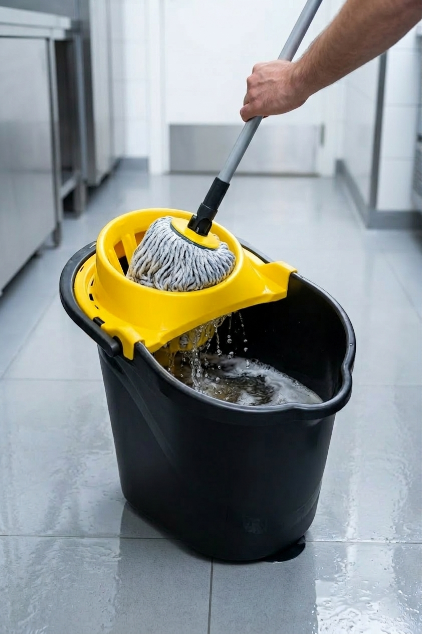 Cubo extra con escurridor 13L - Imagen 2