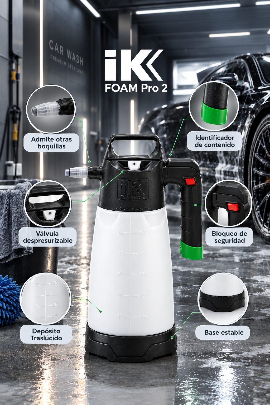 PULVERIZADOR PROFESIONAL 1,25L - Imagen 2